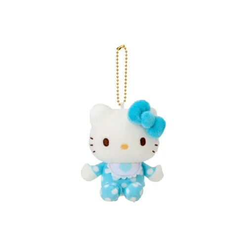 Санрио Hello Kitty Синий Розовый Куклы Плюшевый Брелок 10 см Рекомендуемая Высота
