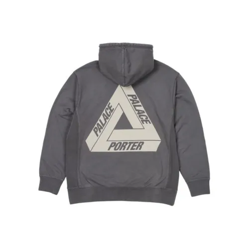 PALACE x PORTER Бетонно-серый Унисекс Свитшоты