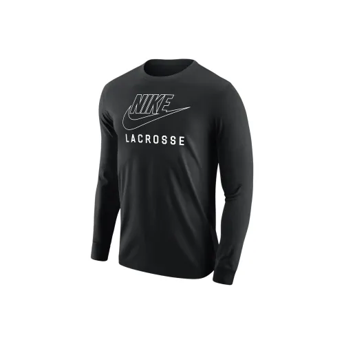 nike SwooshLacrosse T Рубашка Мужская Черная