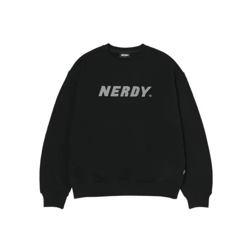 Nerdy Черный Унисекс Свитшоты
