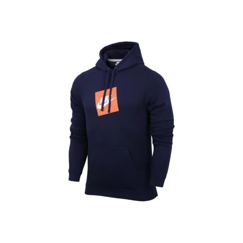 Nike Синий Мужской Свитшот