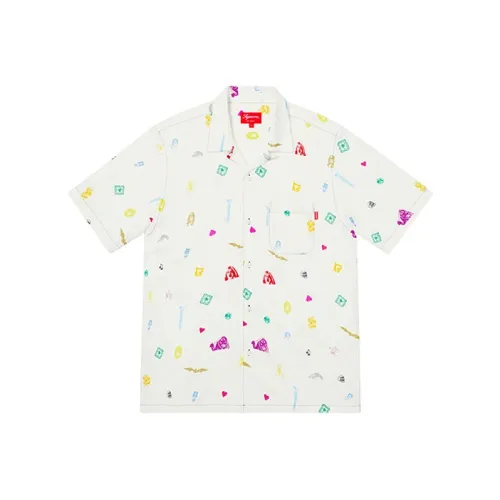 Supreme SS19 Унисекс Рубашки