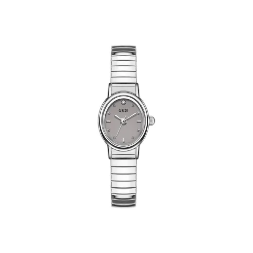 GEDI Женские Маленькие Утонченные Роскошные Нишевые Минималистские Элегантные Часы с Весенним Полосатым Дизайном 2025