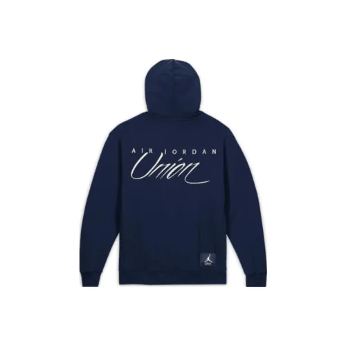 Jordan x UNION Темно-синий Унисекс Свитшоты