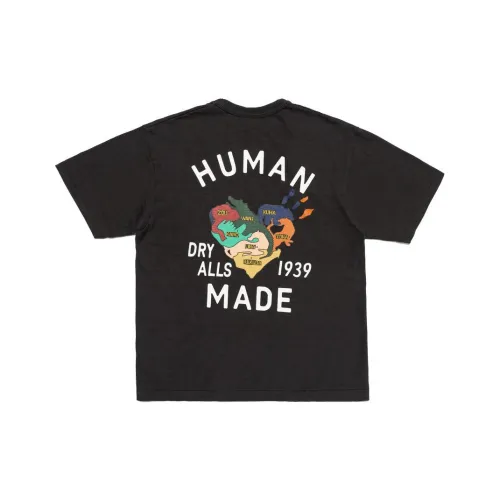 HUMAN MADE FW24 Осенне-Зимняя Коллекция Унисекс Футболки