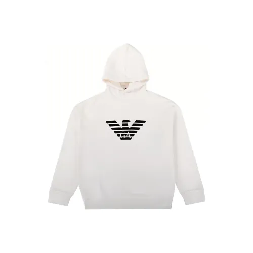 EMPORIO ARMANI Белый Мужской Свитшот