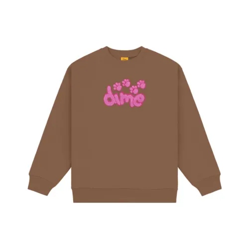 Dime Коричневый Унисекс Свитшоты