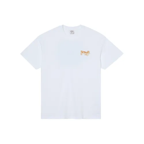 POLAR SKATE CO Зеленый Паук T-Рубашка Унисекс Белый