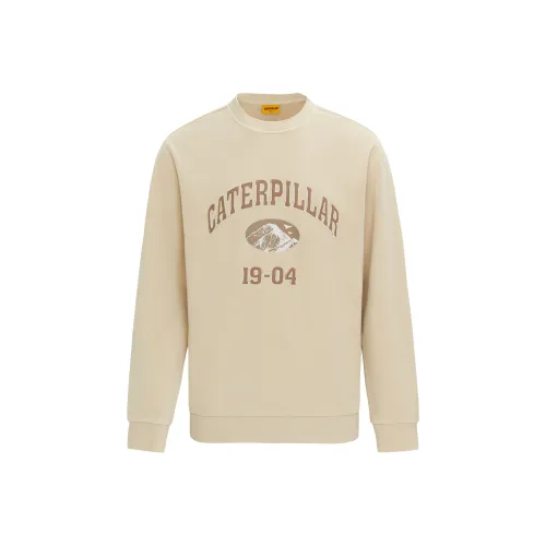 CAT Свитшот Мужской Светлый хаки