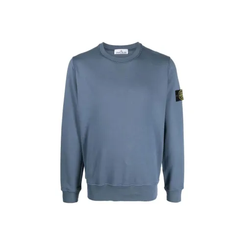 STONE ISLAND Розовый/синий Мужские Свитшоты