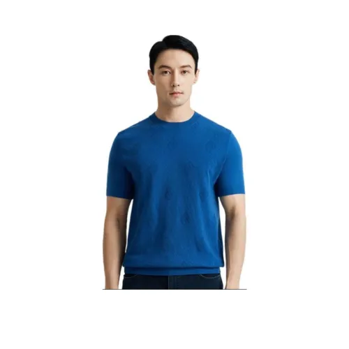 DIKENI T-рубашка мужская Alice синяя