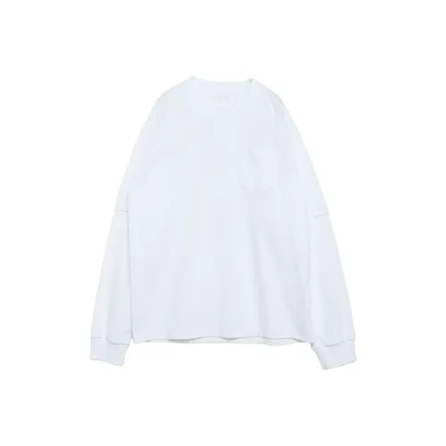 sacai Bill Cunningham Collaboration Белая Унисекс Футболка