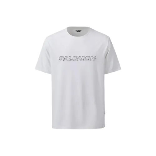 SALOMON AMPHI TERRAZZO SS Tee M T Рубашка Мужская Белая