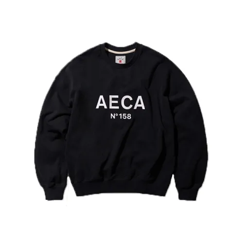 AECA WHITE Черные Мужские Свитшоты