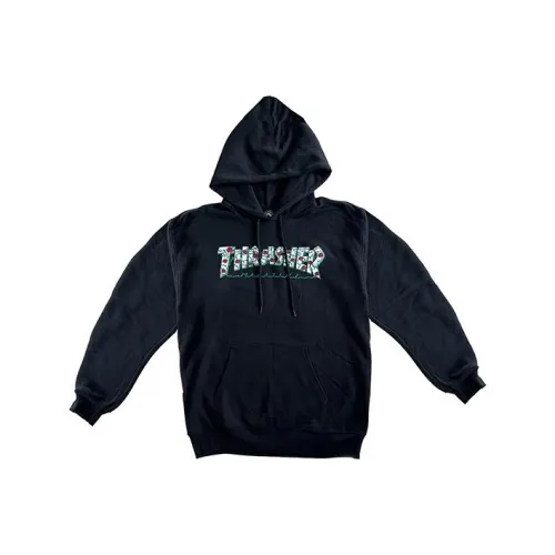 Thrasher Черный Унисекс Свитшоты