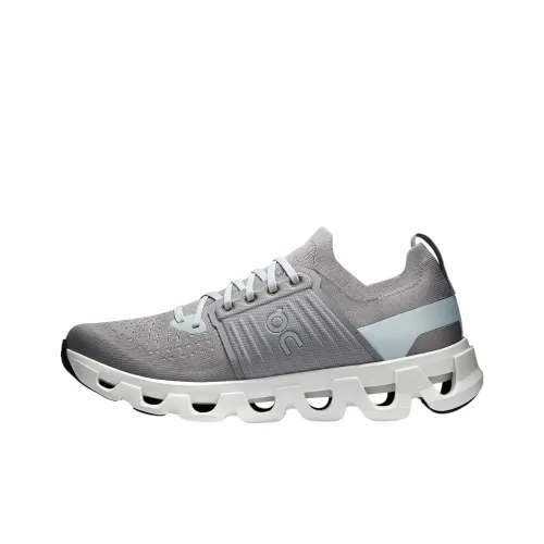 On Cloudswift 4 Амортизаторы Slip-resistant Дышащие Низкий Топ Беговые кроссовки Мужские Серые