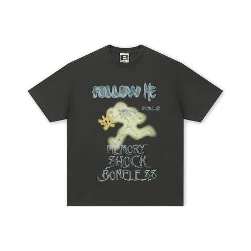 Безшовный крой Унисекс Футболки