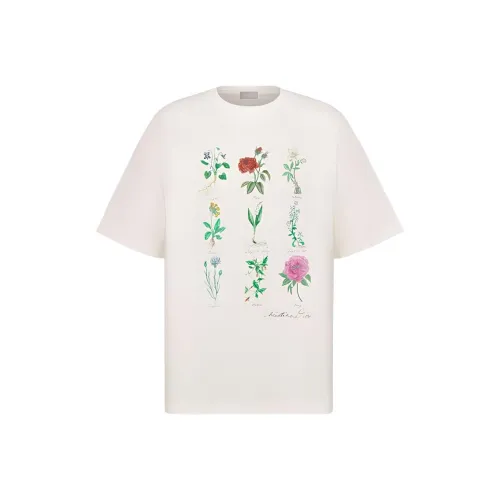 DIOR Белая Мужская T-Рубашка