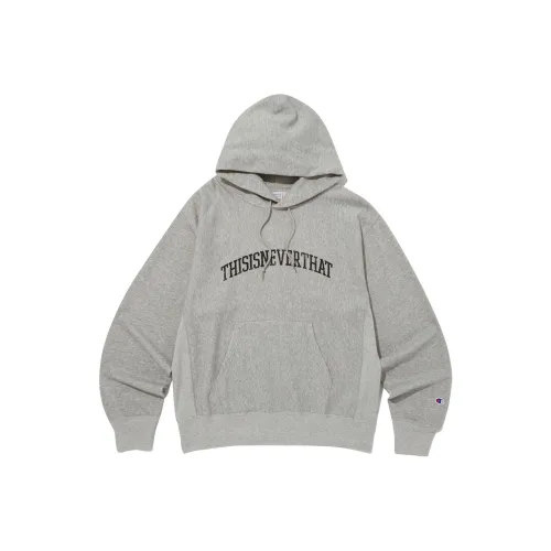 Champion x thisisneverthat Толстовка Унисекс Light Серый