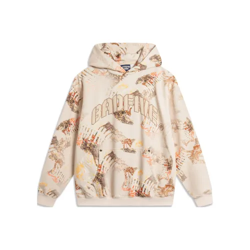 LINING Badfive Толстовка Мужская Пыльный Хаки