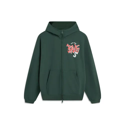 LINING Badfive Толстовка Унисекс Темно-зеленый