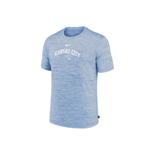 Nike Blue Men's T-Shirts Найк Синий Мужские Футболки