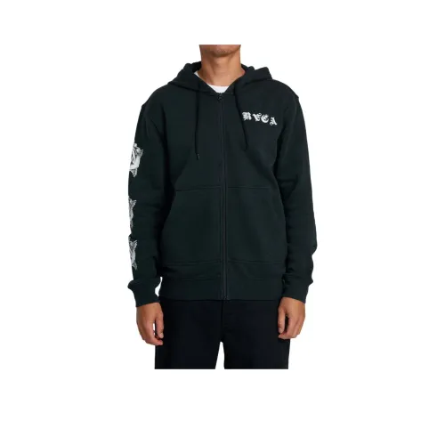 RVCA Мужские черные свитшоты