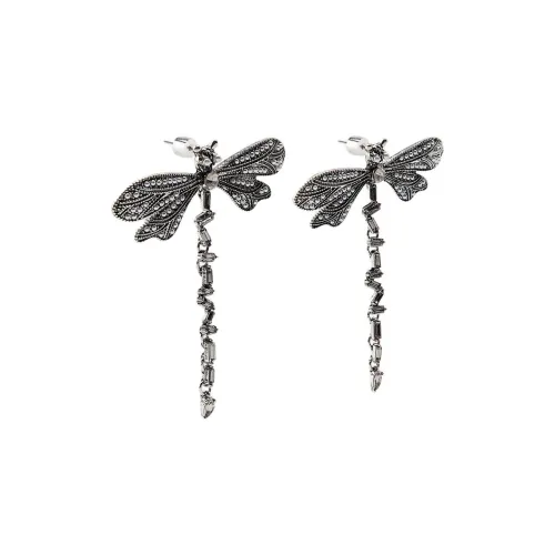 ZARA Металл Цинк Акрил Пластик Стальной Стекло Серьги Женские Серебристый