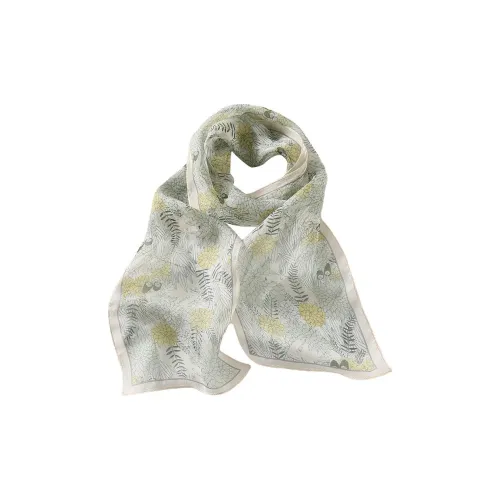 H YXIANG Шарфы из тутового шелка для женщин