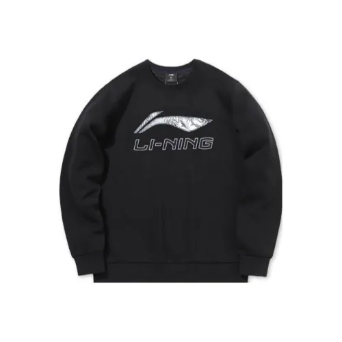 LINING Sports Fashion Collection Мужские черные свитшоты