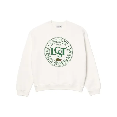LACOSTE Collaboration Белый Мужской Свитшот