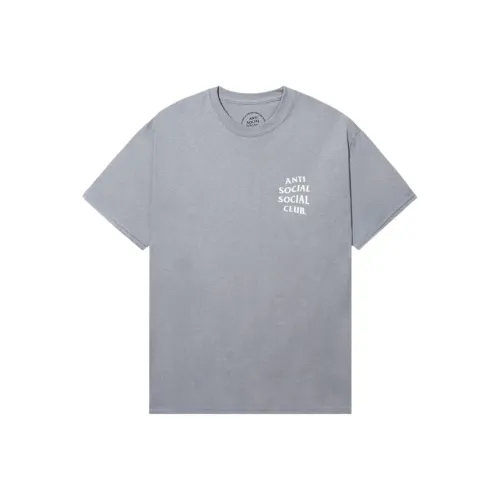 ANTI SOCIAL SOCIAL CLUB SS25 T-Shirt Унисекс Средний Серый