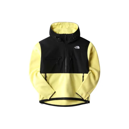 The North Face Желтый Черный Мужской Флисовый Куртка