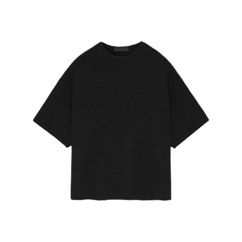 Fear of God ESSENTIALS Обсидиан Черный/Черный Мужская Рубашка