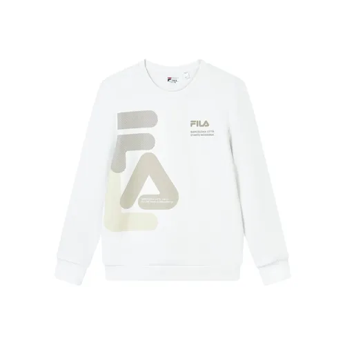 FILA Cloud White Мужские Свитшоты