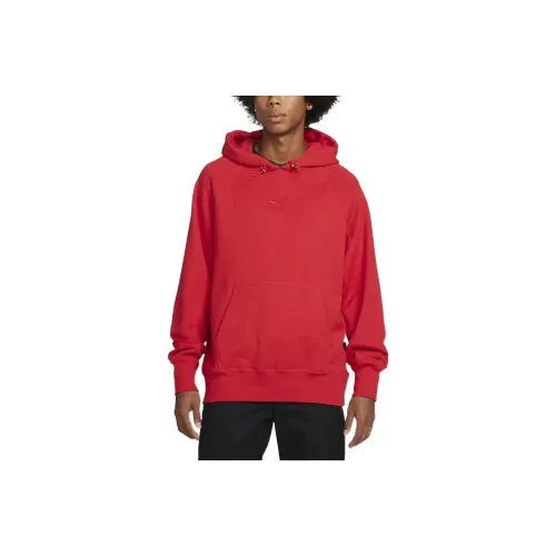 Nike Red Men's Hoodies Найк Красный Мужские Толстовки