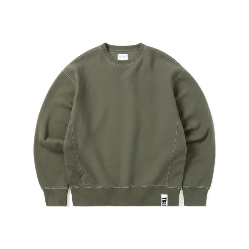 Thisisneverthat Оливково-зеленый Мужские Свитшоты
