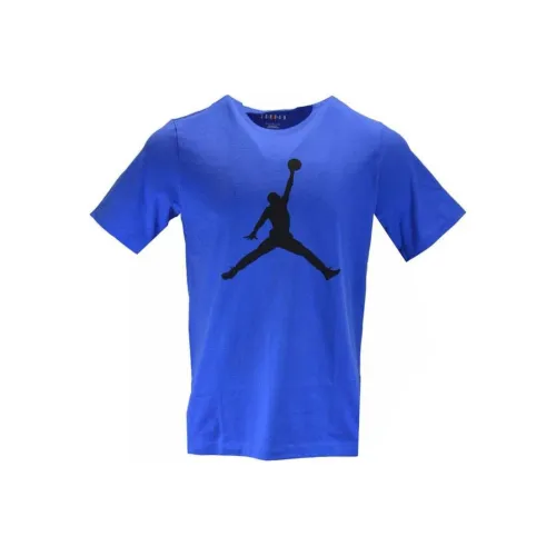 Джордан Синий Мужской T-Рубашки