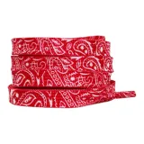 Red Sole Patchwork Paisley Laces 1 Pack  
Красная подошва, пэчворк, пайсли, шнурки, 1 упаковка
