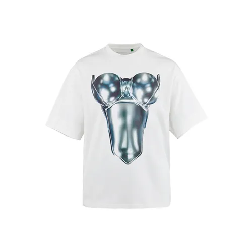 455EMBLE Белая унисекс футболка