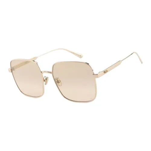 DIOR Металл Квадратные Солнцезащитные очки Женские Золотые