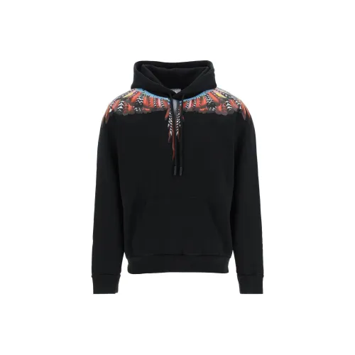 Marcelo Burlon Черные Мужские Свитшоты