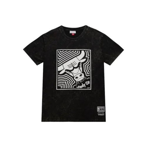MITCHELL NESS X NBA Chicago Bulls Футболка Мужская Черная