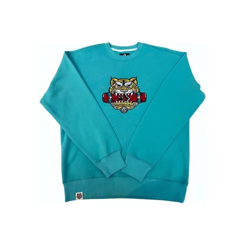 Converse Свитшот Унисекс Синий Зеленый