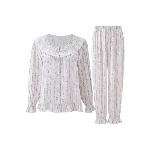 MY BODY Пижамный комплект Женские Цветок бабочки