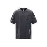 Речной камень серого цвета