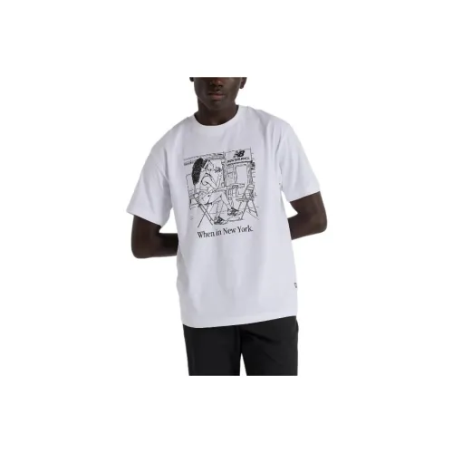 New Balance Coco Gauff New York Slice T-Shirt Мужской Белый