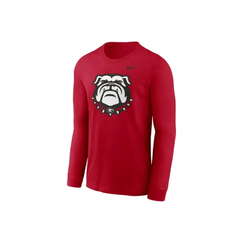 nike GeorgiaLogo Bulldogs Alternate T Рубашка Мужская Университетский Красный