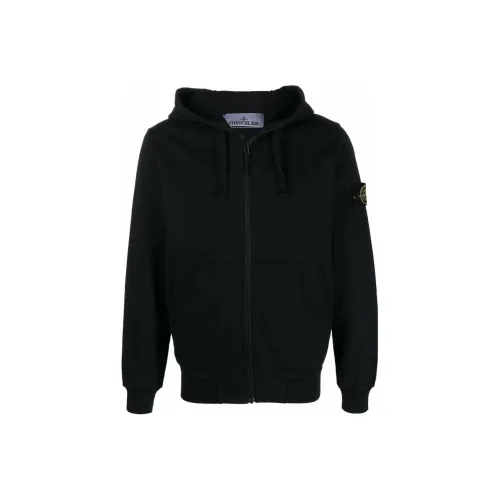 STONE ISLAND Свитшот Унисекс Черный