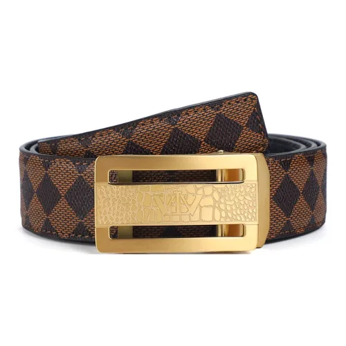 V.V.Brown Ремни из натуральной коровьей кожи мужские ширина 3,4-3,5 см